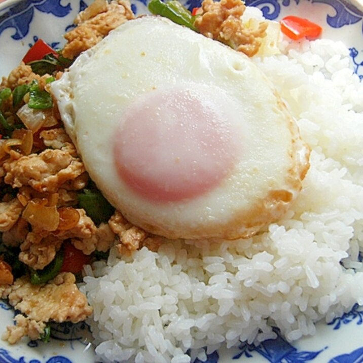 タイ料理的❤ガパオっぽいご飯♪（ナンプラー他）